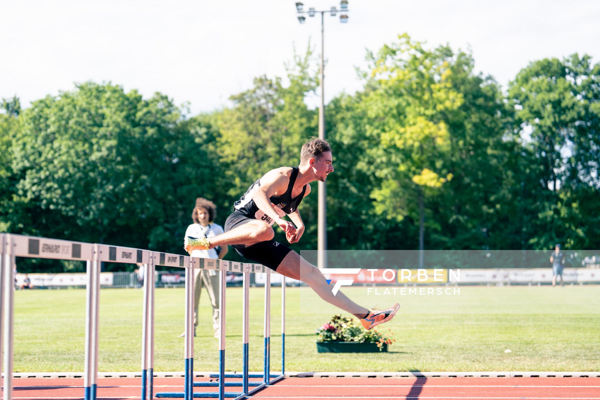 Aaron Giurgian (Sprintteam Wetzlar) am 04.06.2022 waehrend der Sparkassen Gala in Regensburg